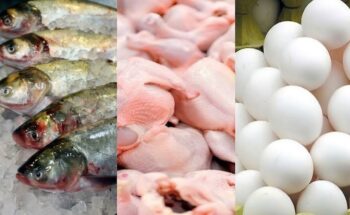 قیمت مرغ، ماهی و تخم مرغ امروز  + جدول قیمت